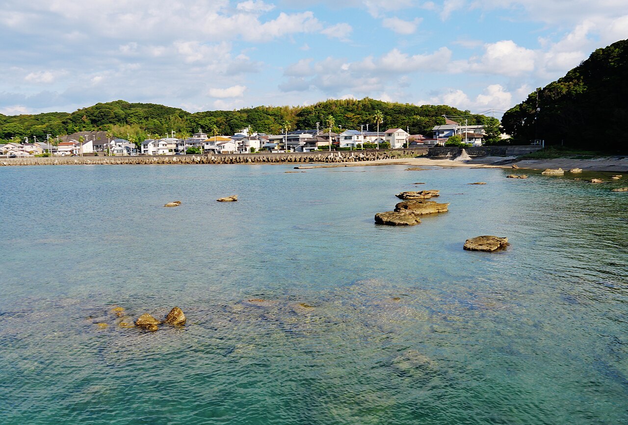 白浜湾の眺め